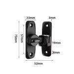 Zinc Alloy Sliding Door Lock for Security