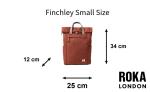 ROKA Finchley Small Backpack - Lightweight Water-Resistant Rucksack