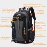 40L Waterproof Travel Backpack for Skiing and Hiking