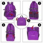 Lightweight 40L Packable Backpack for Travel and Hiking