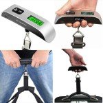 Portable Digital Luggage Scale - 50kg Capacity