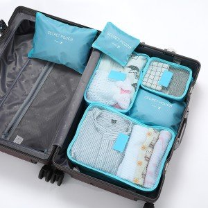 6-Piece Waterproof Travel Storage Bag Set