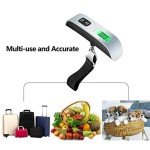 Digital Luggage Scale with LCD Display 110lb