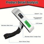 Portable Electronic Luggage Scale with LCD Display