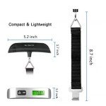 Compact Digital Luggage Scale for Travel Weighing