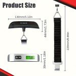 Portable Electronic Luggage Scale with LCD Display