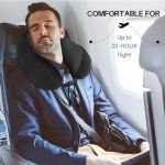 Travel Neck Pillow Set with Eye Mask & Earplugs