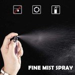 4-Pack Mini Perfume Atomizers for Travel