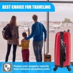 TSA Approved Luggage Locks - 2 Pack Set