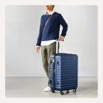 Amazon Basics 26" Expandable Hardshell Luggage - Navy