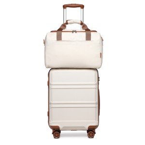 KONO 2PCS Hard Shell Travel Suitcase Set 20