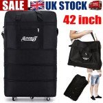 42" Lightweight Wheeled Travel Trolley Suitcase