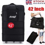 42" Lightweight Wheeled Travel Trolley Suitcase