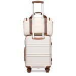 KONO 2PCS Hard Shell Travel Suitcase Set 20