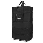 42" Lightweight Wheeled Travel Trolley Suitcase
