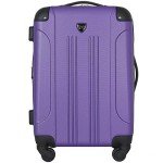 Chicago Hardside Expandable 20" Spinner Luggage - Purple