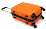 Lightweight 55cm Hard-shell Cabin Suitcase with Wheels