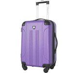 Chicago Hardside Expandable 20" Spinner Luggage - Purple