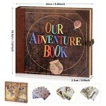 Adventure Travel Diary & Photo Scrapbook Album