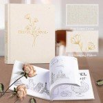 Linen Travel Photo Journal with Memory Prompts