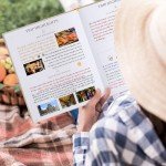 Linen Travel Photo Journal with Memory Prompts