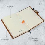 Adventure Journal with Prompts - Vegan Leather A5