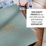 Duncan & Stone Travel Journal - Linen Hardcover Notebook