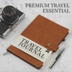 Adventure Journal with Prompts - Vegan Leather A5