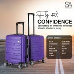 Cabin Approved 55cm Spinner Carry-On Suitcase