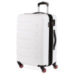 SwissGear 7366 White Expandable Hardside Luggage