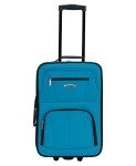 Expandable 4-Piece Turquoise Softside Luggage Set