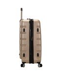 Rockland Melbourne Expandable Spinner Luggage Set - Champagne