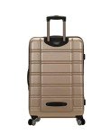 Rockland Melbourne Expandable Spinner Luggage Set - Champagne