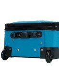 Expandable 4-Piece Turquoise Softside Luggage Set