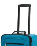 Expandable 4-Piece Turquoise Softside Luggage Set