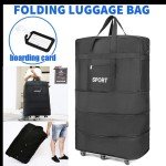 42" Extra Large 5-Wheel Lightweight Travel Suitcase
