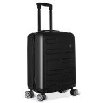 55cm Black Cabin Approved Spinner Suitcase