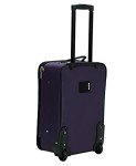 Purple Expandable Softside Luggage Set – 2 Pieces