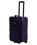 Purple Expandable Softside Luggage Set – 2 Pieces