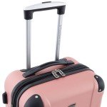 Rose Gold 20” Expandable Spinner Luggage