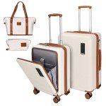 2-Piece Spinner Luggage Set with Toiletry Bag