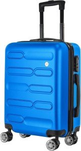 Lightweight 55cm Hardshell Cabin Suitcase with Wheels
