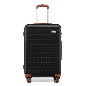 KONO 28-Inch Hard Shell Suitcase with 4 Wheels