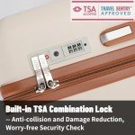 2-Piece Spinner Luggage Set with Toiletry Bag