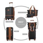 Joyway 3-Piece Expandable Hardside Luggage Set