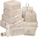 10-Piece Travel Packing Cubes Set