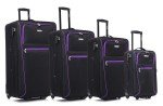 Expandable Lightweight Large and Medium Travel Suitcases