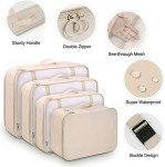 10-Piece Travel Packing Cubes Set