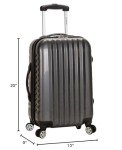Rockland Melbourne 20-Inch Hardside Spinner Luggage