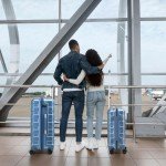 Large 28'' Lightweight Hard Shell Suitcase with Wheels